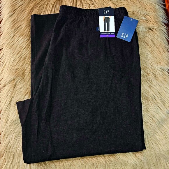 GAP - LINEN PULL-ON PANTS - Picture 6 of 9